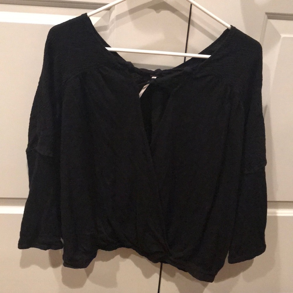 Black cross shirt